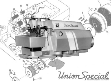 UNION SPECIAL 39500 Overlock Replacement Parts & Needles