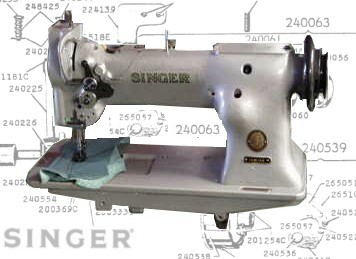 Parts for Singer 191/491/591 Sewing Machine - China Sewing Machine, Parts