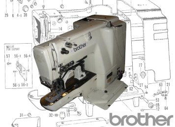 BROTHER LK3-B430 Replacement Parts & Needles - Industrial Sewing Machines